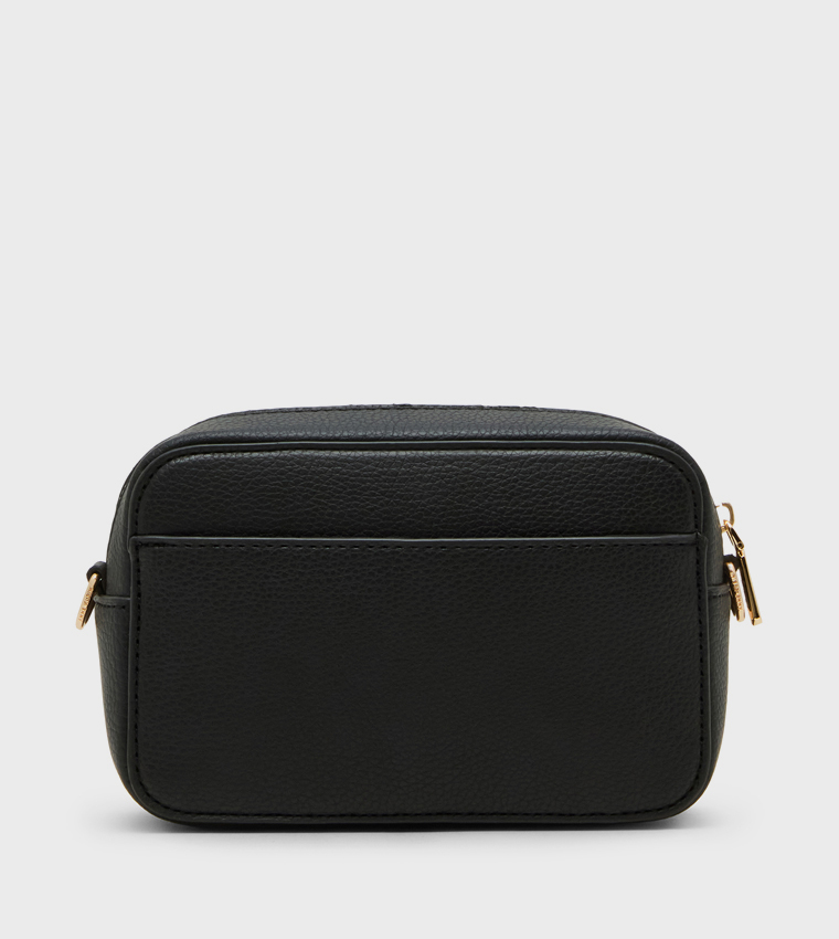 Textured Front Pocket Crossbody Bag