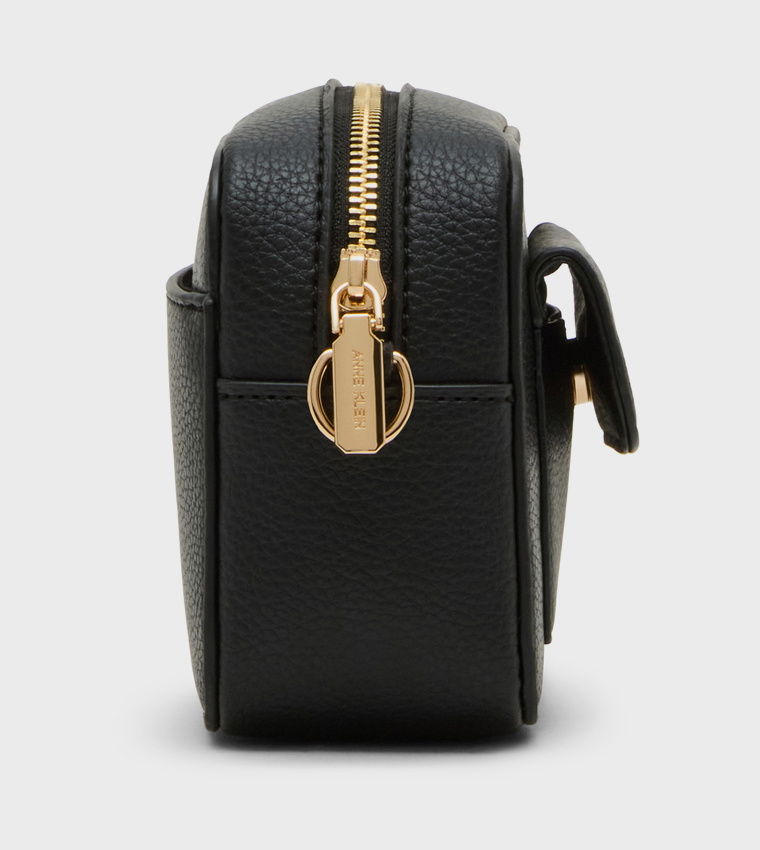 Textured Front Pocket Crossbody Bag