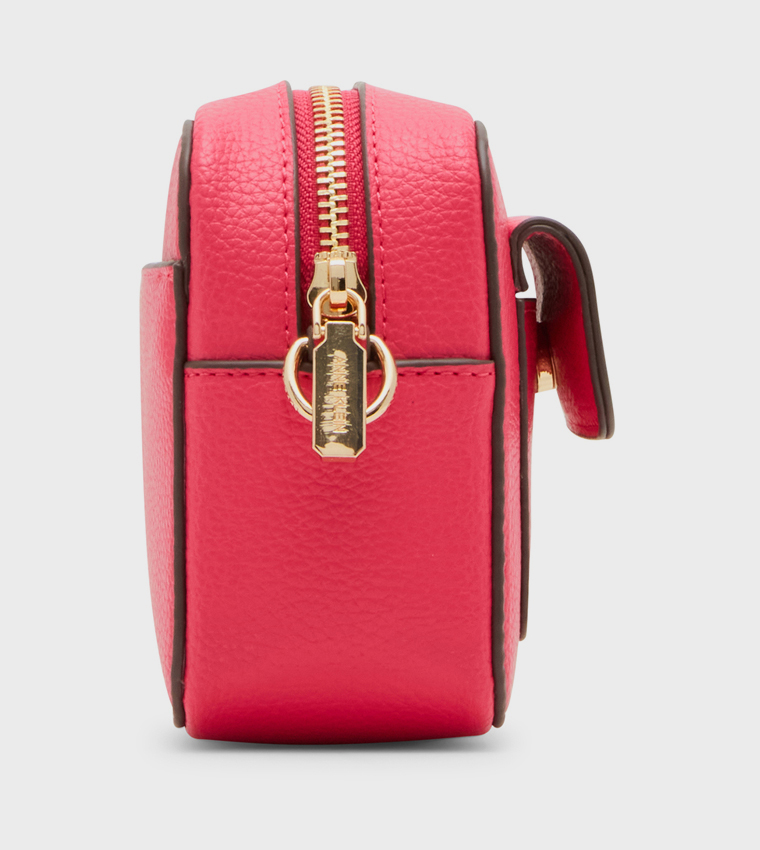Textured Front Pocket Crossbody Bag