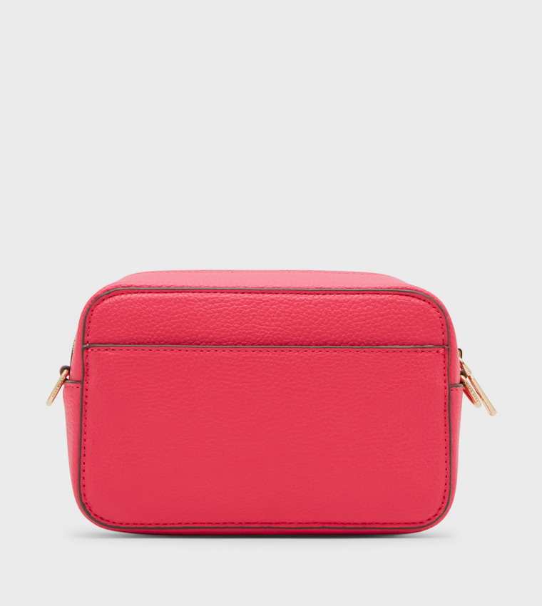 Textured Front Pocket Crossbody Bag