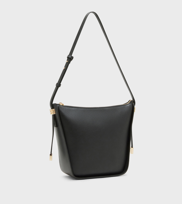 Textured Shoulder Bag