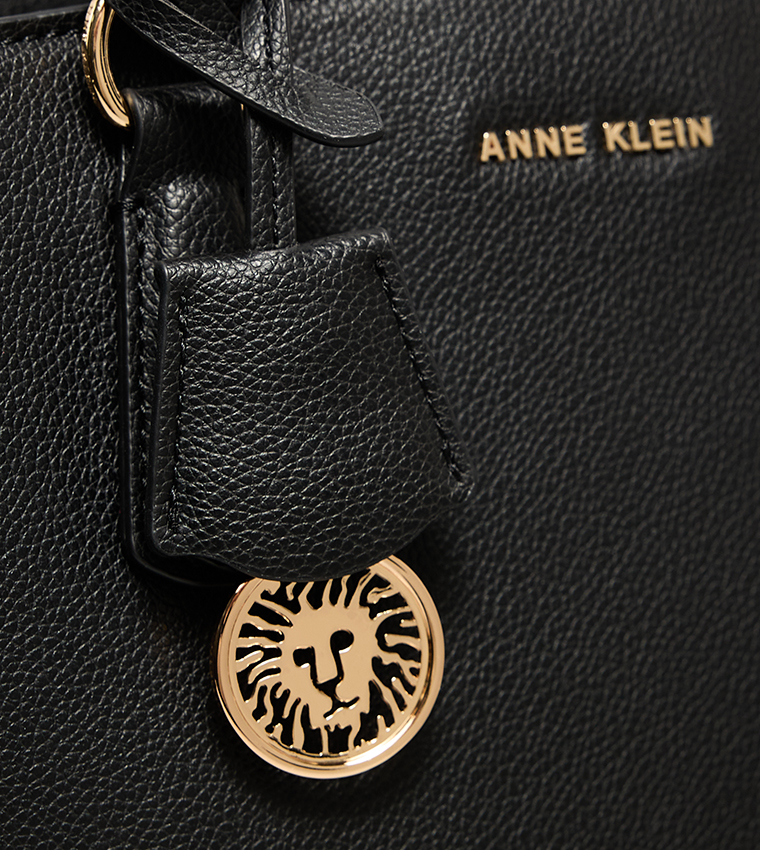 Textured Bucket Bag with Scarf Detail