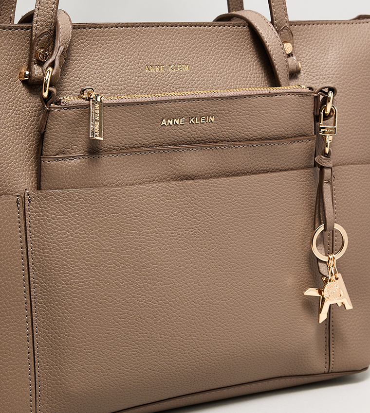 Textured Tote Bag Set