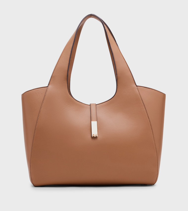 Textured Shoulder Bag