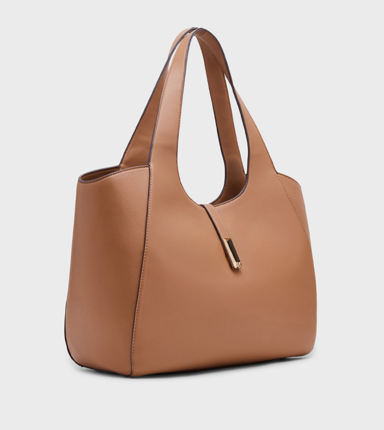 Textured Shoulder Bag