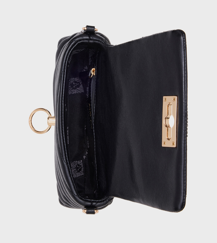 Quilted Flap Shoulder Bag