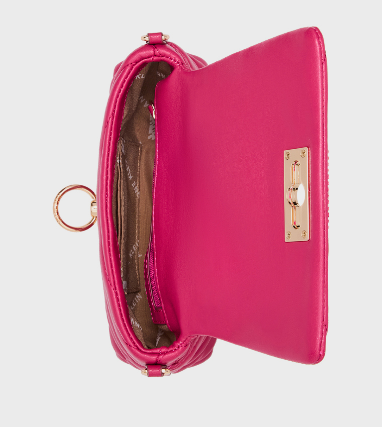Quilted Flap Crossbody Bag
