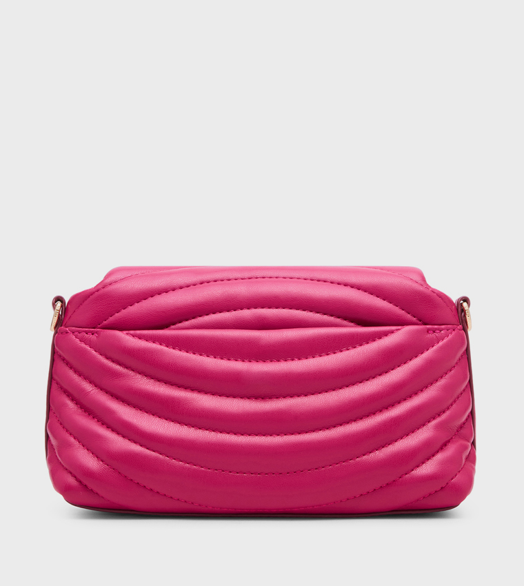 Quilted Flap Crossbody Bag