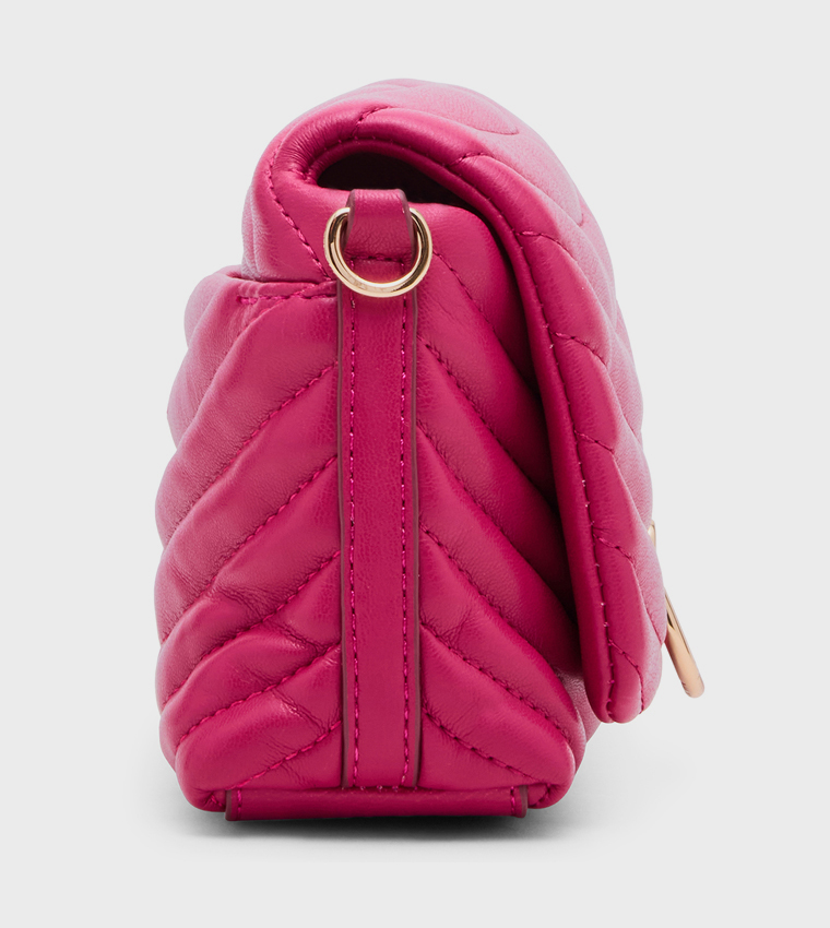 Quilted Flap Crossbody Bag