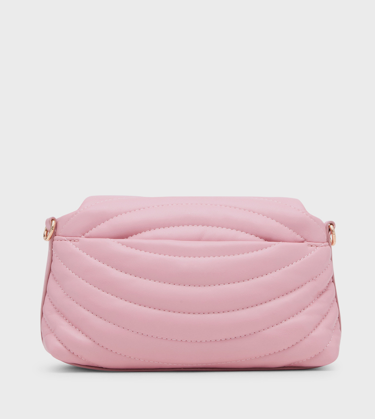 Quilted Flap Crossbody Bag