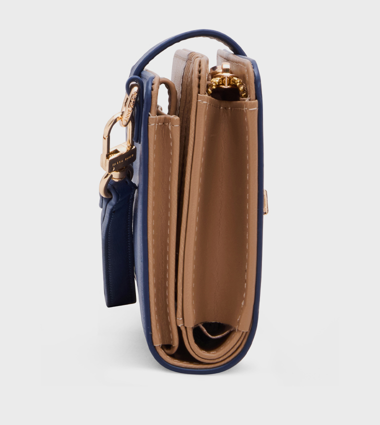 Monogram Detail Wallet