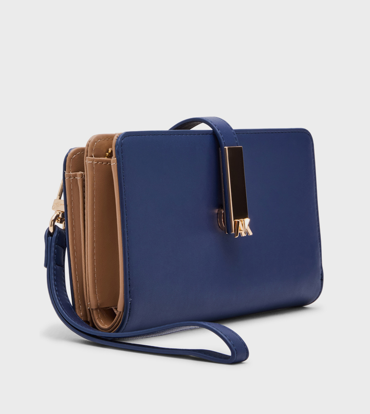 Monogram Detail Wallet