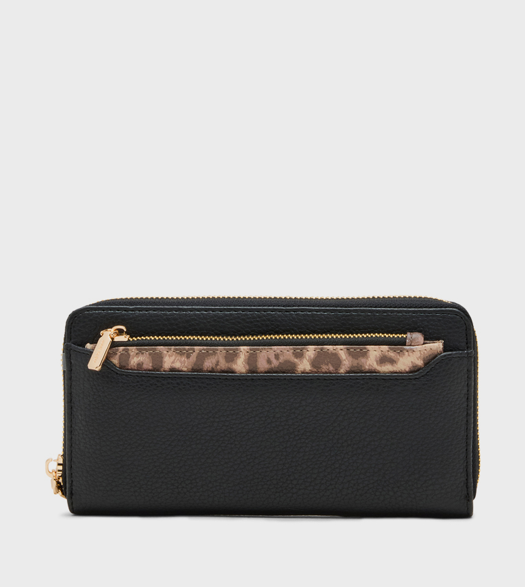Textured Long Wallet
