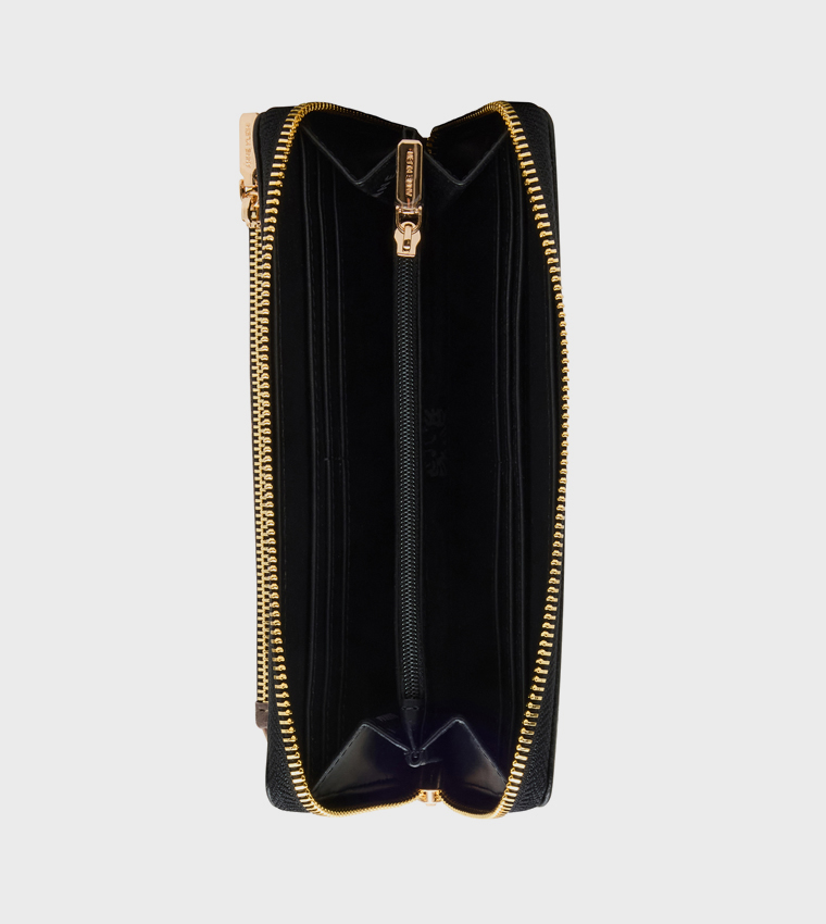 Textured Long Wallet
