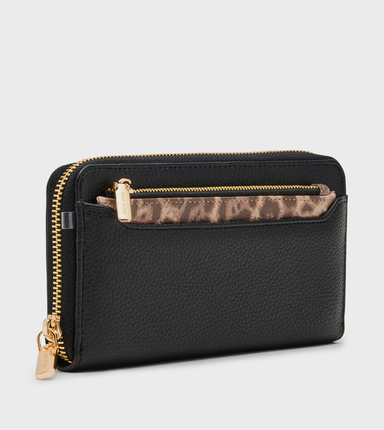 Textured Long Wallet