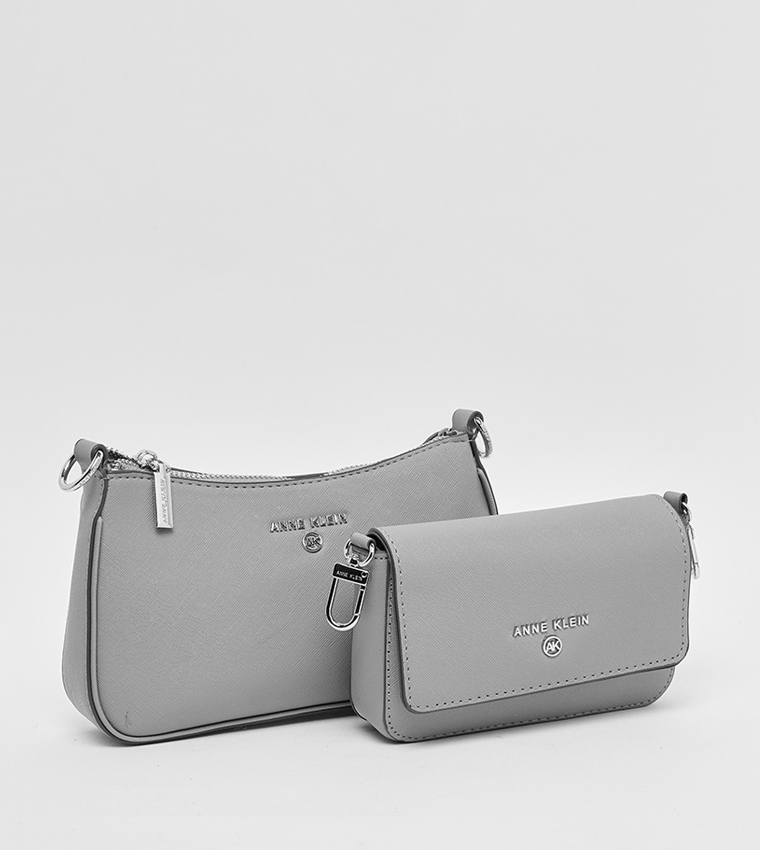Textured Front Pocket Crossbody Bag
