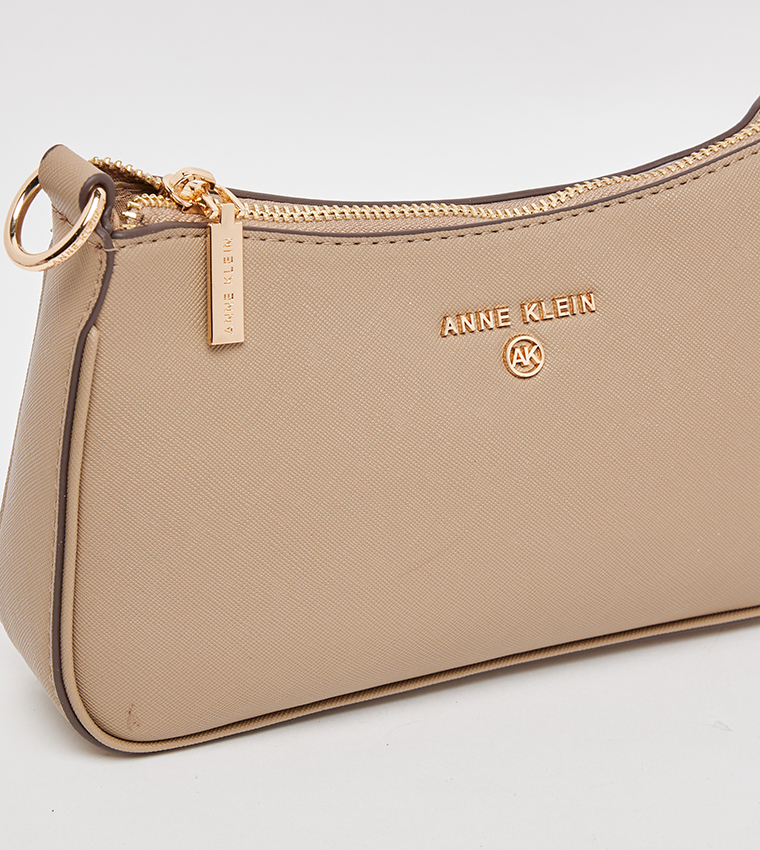 Textured Front Pocket Crossbody Bag