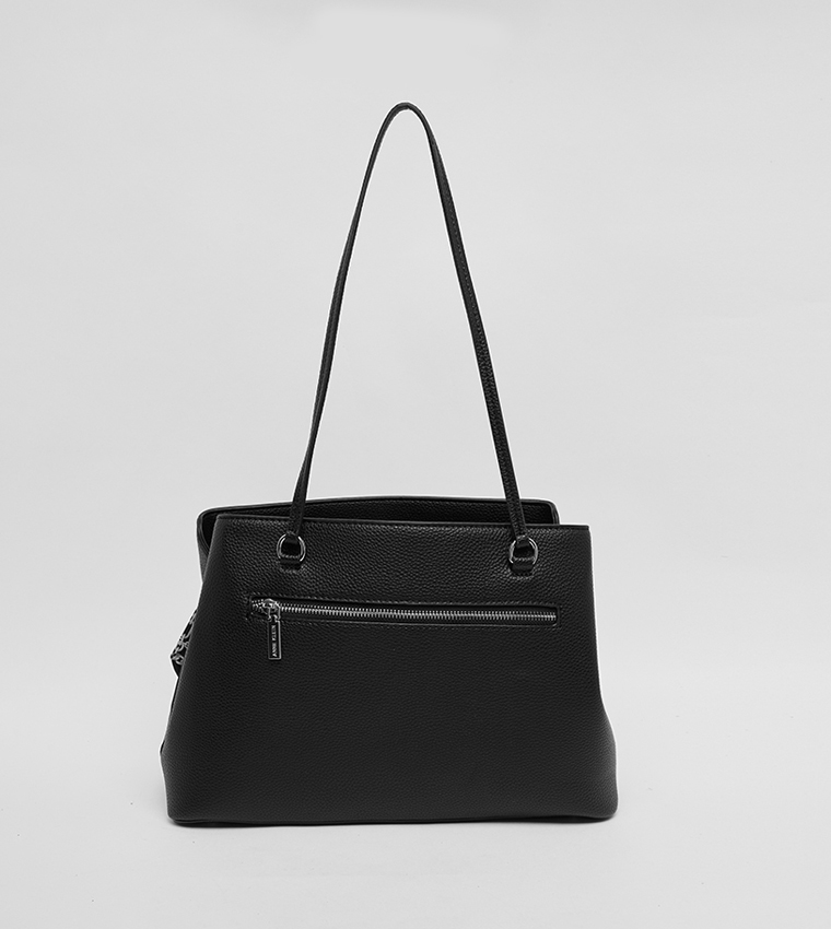 Scarf Detail Shoulder Bag