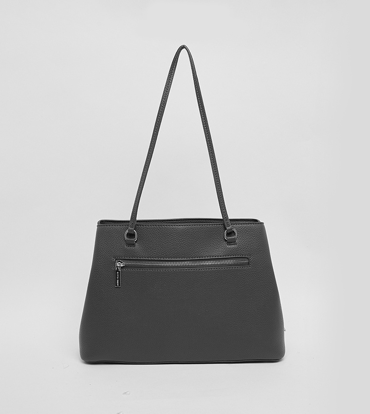 Scarf Detail Shoulder Bag