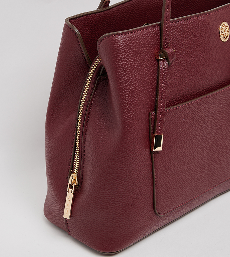 Scarf Detail Shoulder Bag