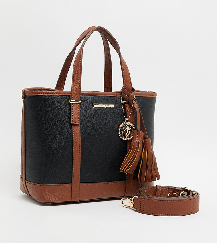 Textured Tote Bag Set