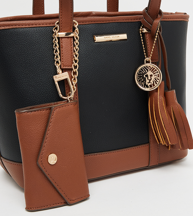 Textured Tote Bag Set