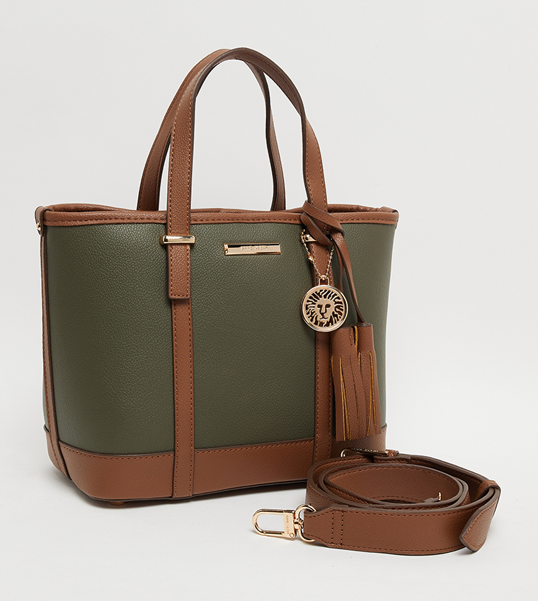 Textured Tote Bag Set
