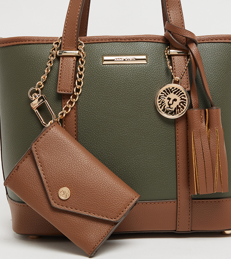Textured Tote Bag Set