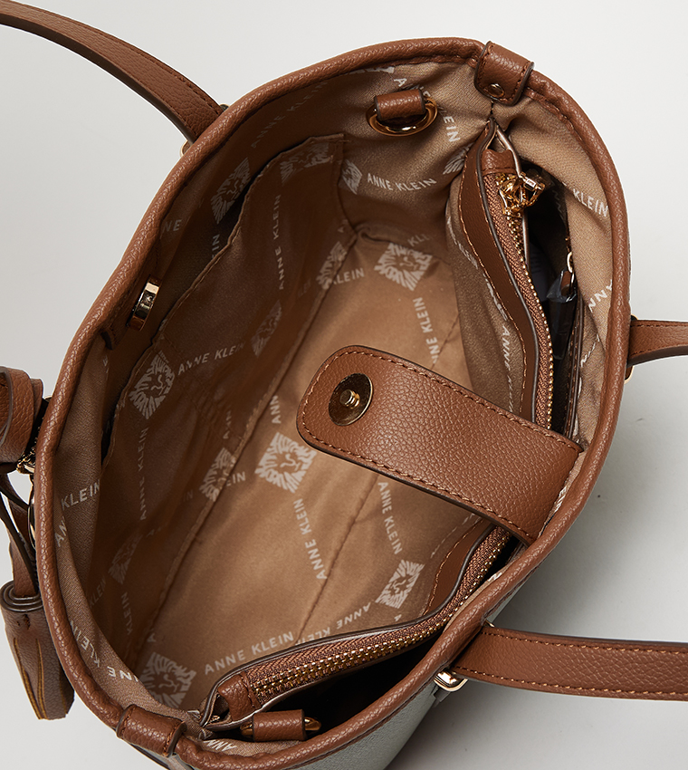 Textured Tote Bag Set