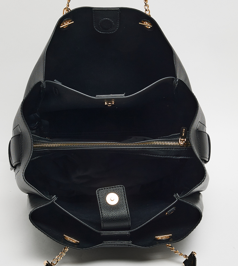 Textured Shoulder Bag