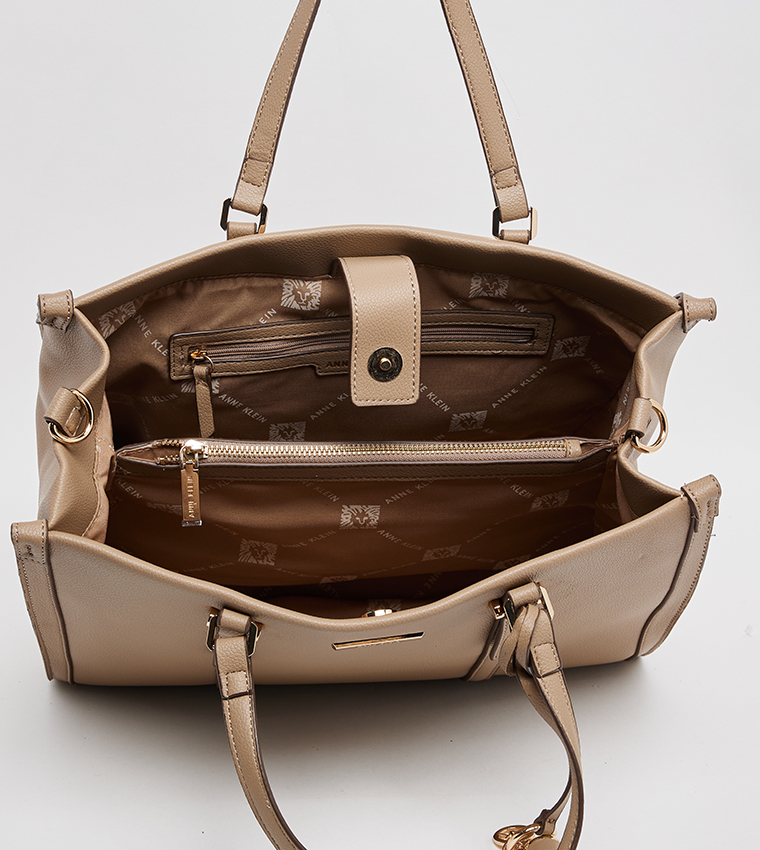 Textured Tote Bag Set