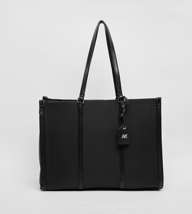 Textured Tote Bag Set