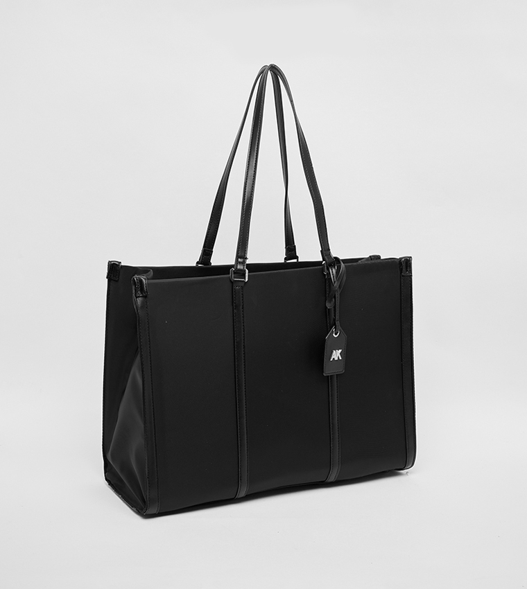 Textured Tote Bag Set