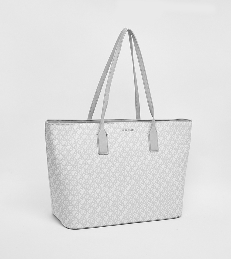 Textured Tote Bag with Coin Pouch