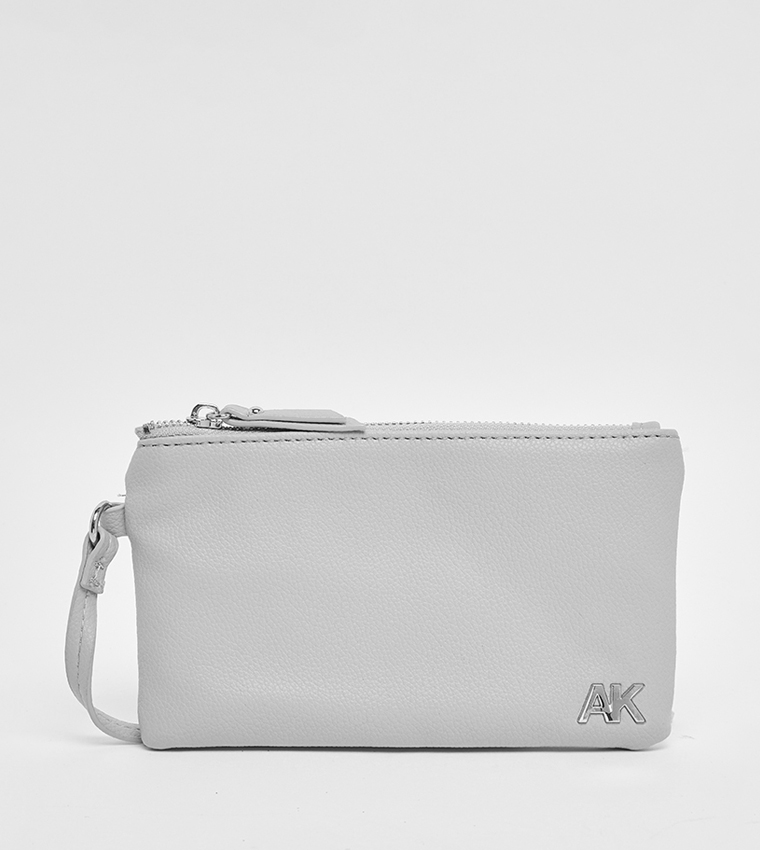 Textured Tote Bag with Coin Pouch
