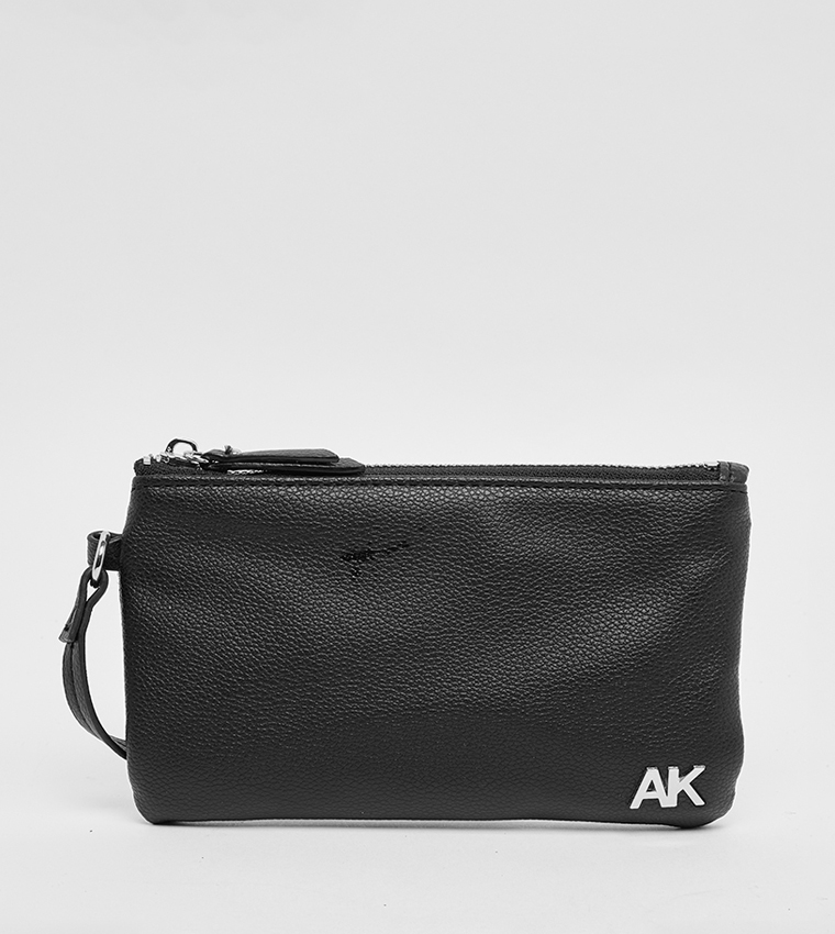 Textured Tote Bag with Coin Pouch