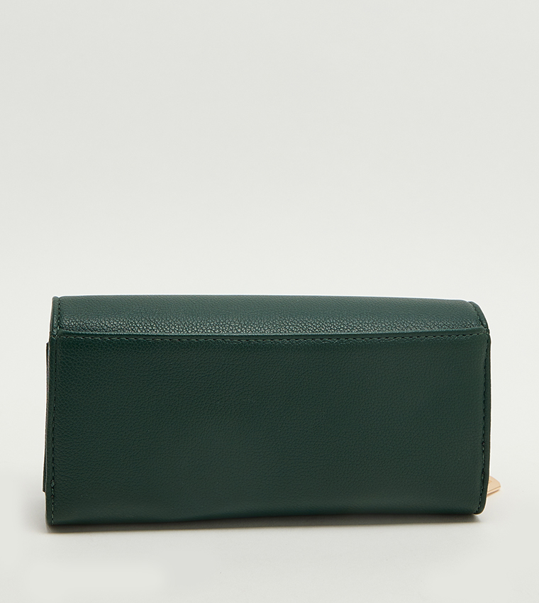 Twist Lock Flap Wallet