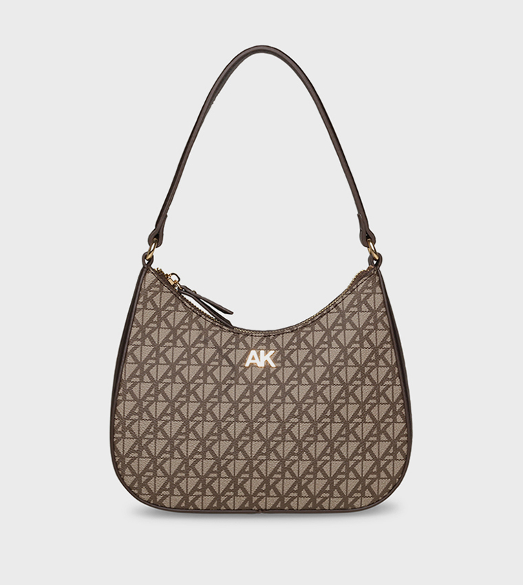 Monogram Patterned Shoulder Bag