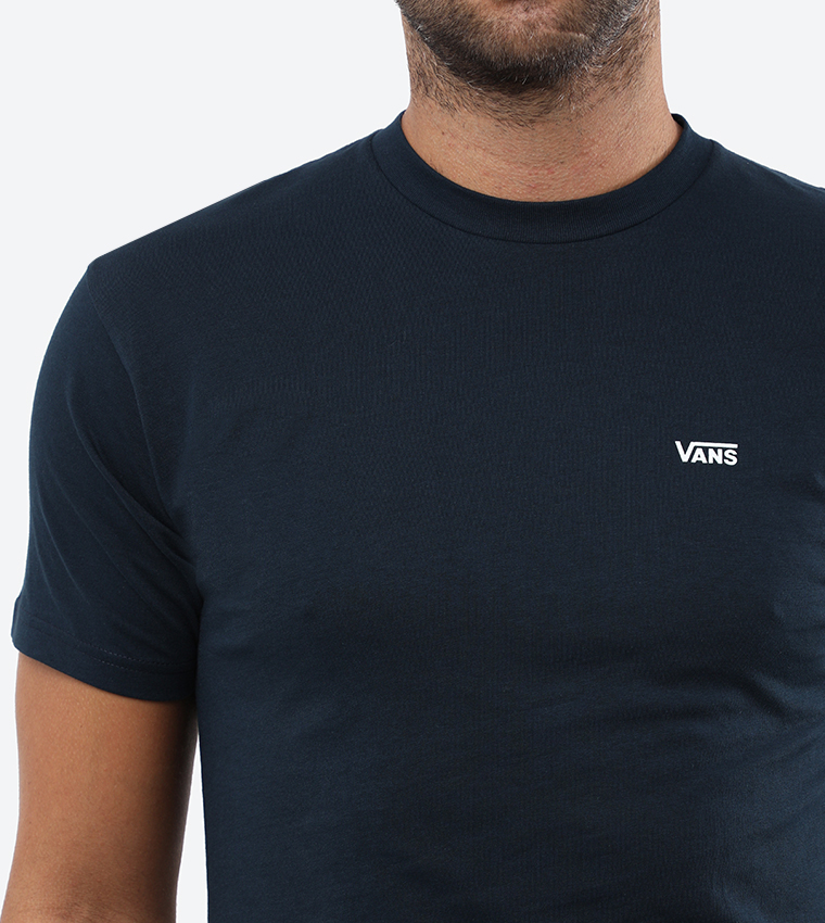 Logo Printed Crew Neck Casual T-Shirt