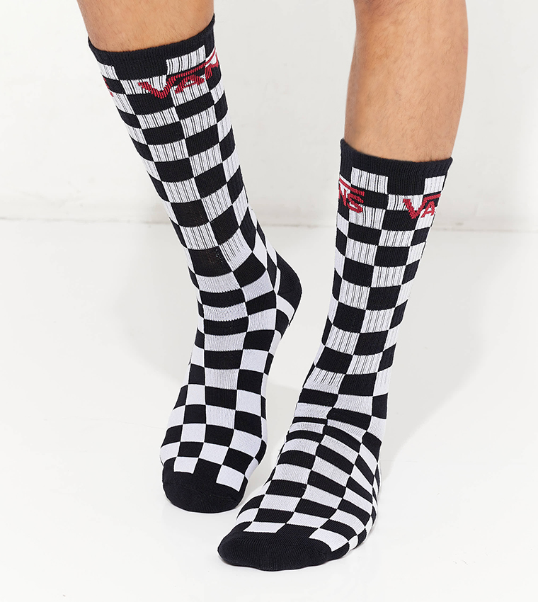 Classic Crew Sock: Black 3 Pack