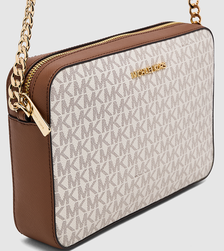 JET SET ITEM Monogram Crossbody Bag