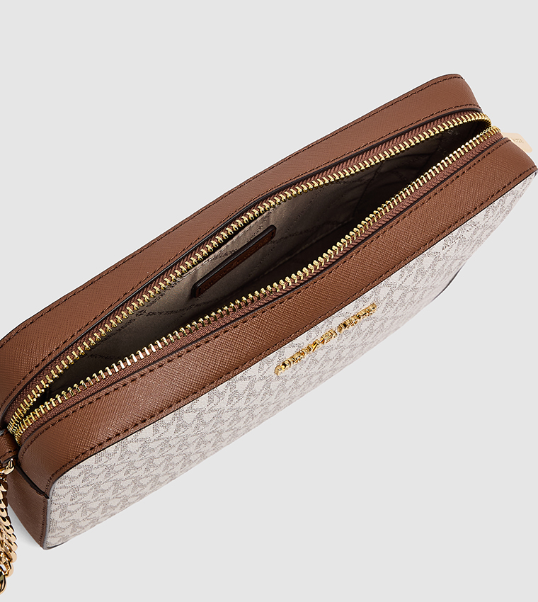 JET SET ITEM Monogram Crossbody Bag