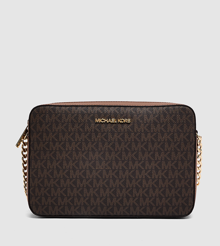 JET SET ITEM Monogram Crossbody Bag