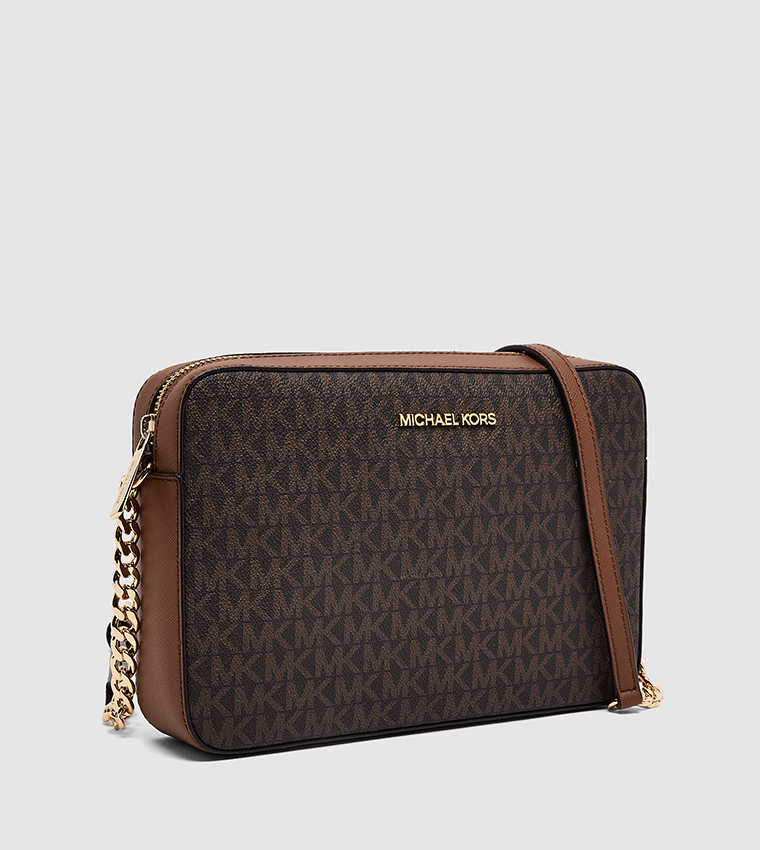 JET SET ITEM Monogram Crossbody Bag