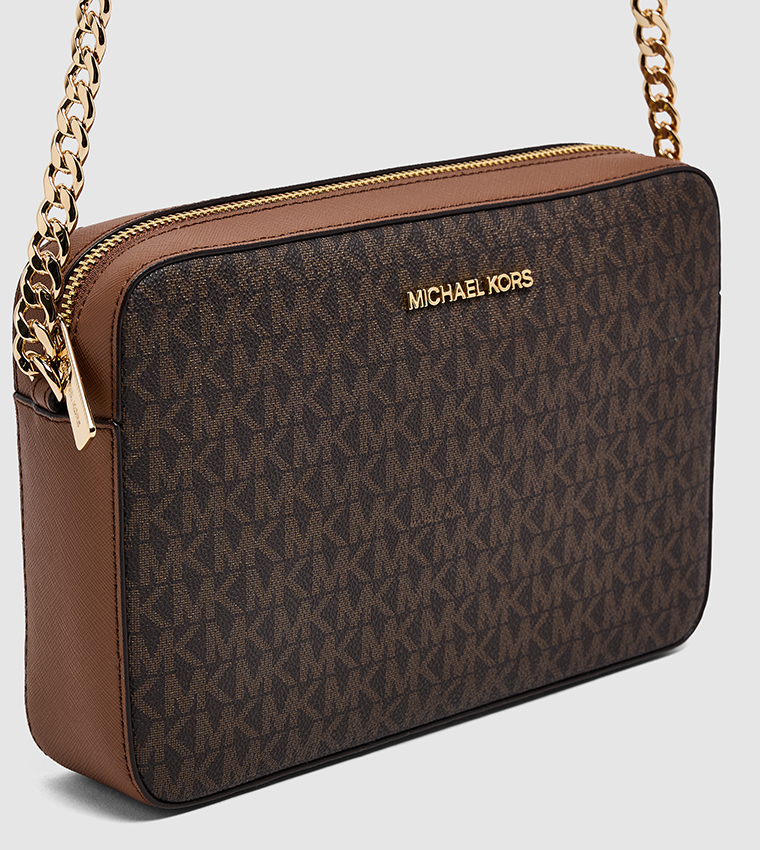JET SET ITEM Monogram Crossbody Bag