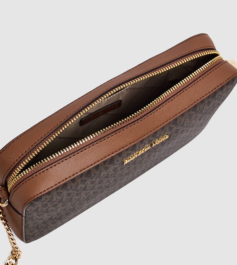 JET SET ITEM Monogram Crossbody Bag