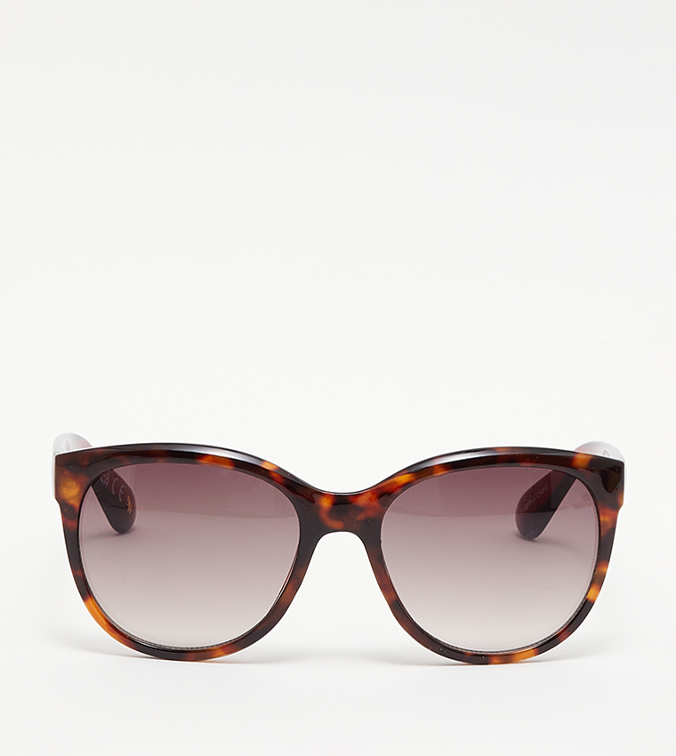 Patterned Wayfarer Sunglasses