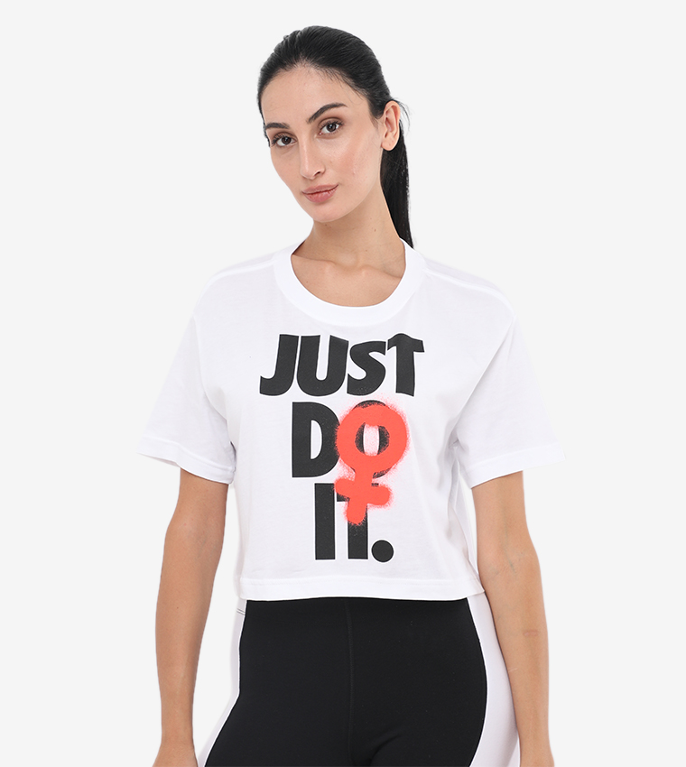 Buy Nike W NK Dry Studio Tank Black White In White 6thStreet Kuwait