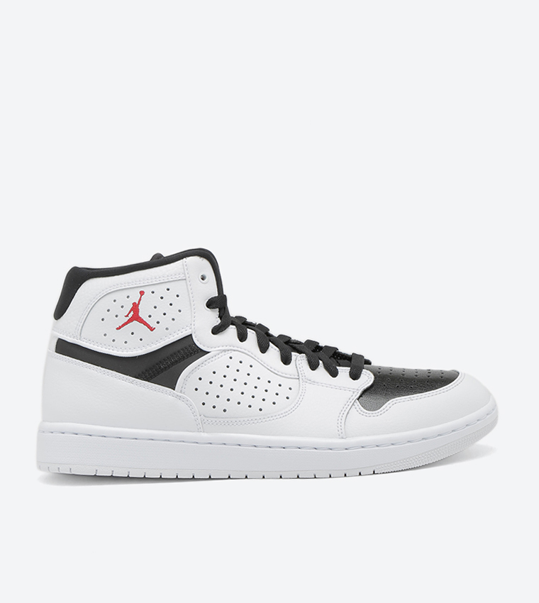 jordan access black white