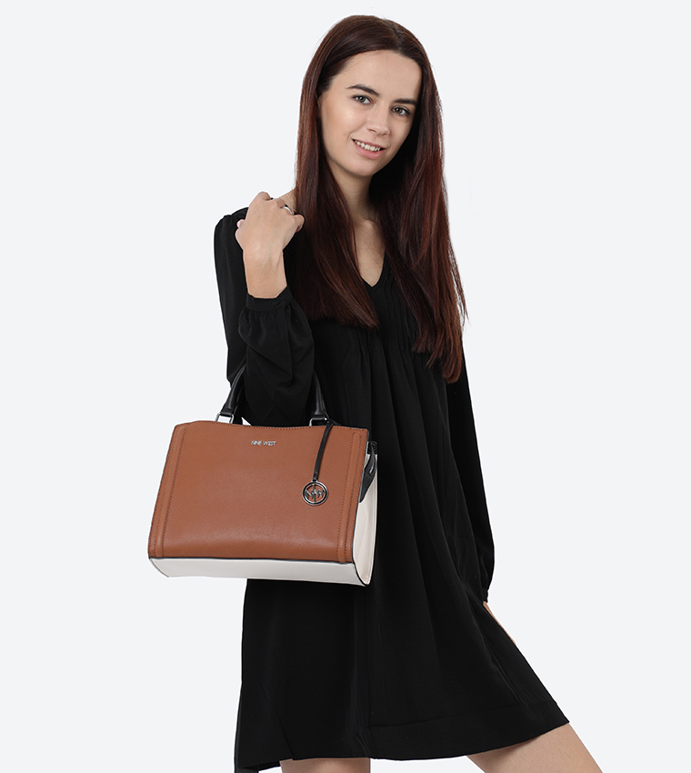 Nine west noemie satchel sale